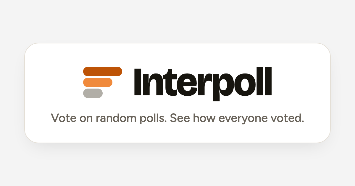 Site that shows you one random poll or quiz at a time. Vote, see the results, next.